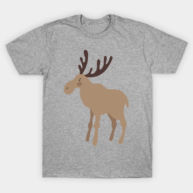 Moose T-Shirt by JunkyDotCom
